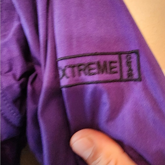 The North Face Jacket Womens 6 Vintage 90s Purple Black Extreme Gear Ski Tech - Picture 4 of 8